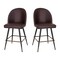 Flash Furniture 2PK 26" Brown LeatherSoft Armless Counter Stool AY-1026H-26-BR-GG - alternate 10